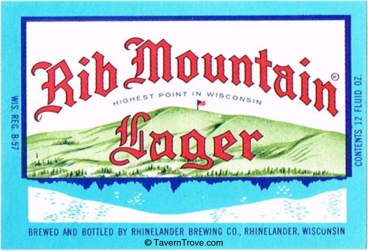 Rib Mountain Lager Beer