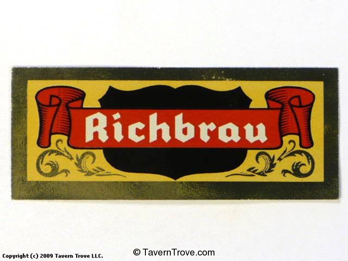 Richbrau Beer (Neck Label)