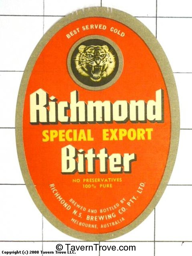 Richmond Special Export Bitter