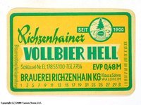 Richzenhainer Vollbier Hell