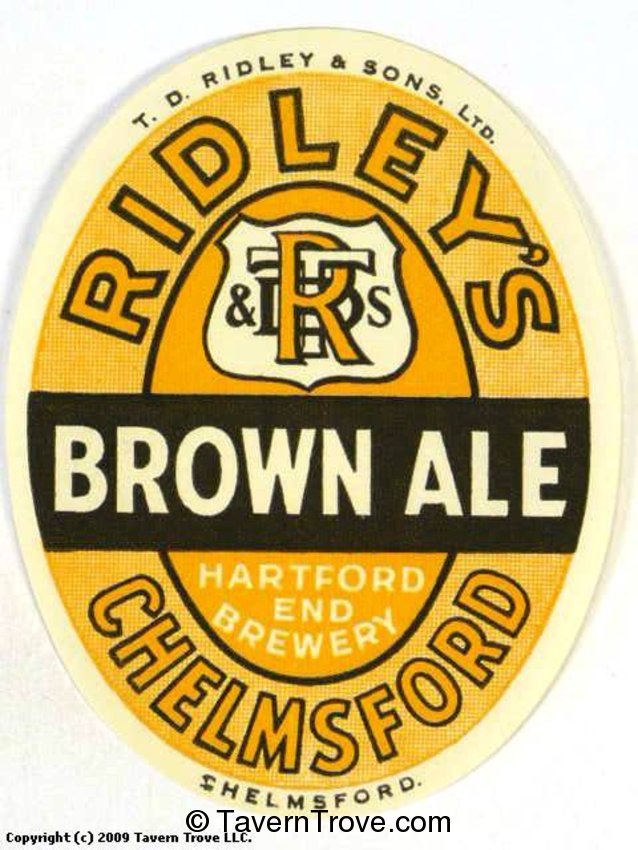 Ridley's Brown Ale
