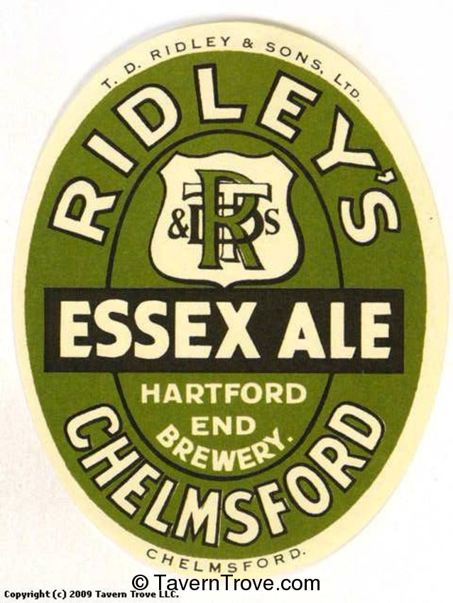 Ridley's Essex Ale