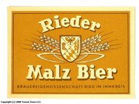 Rieder Malz Bier