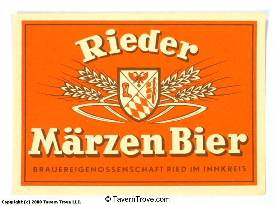 Rieder Märzen Bier