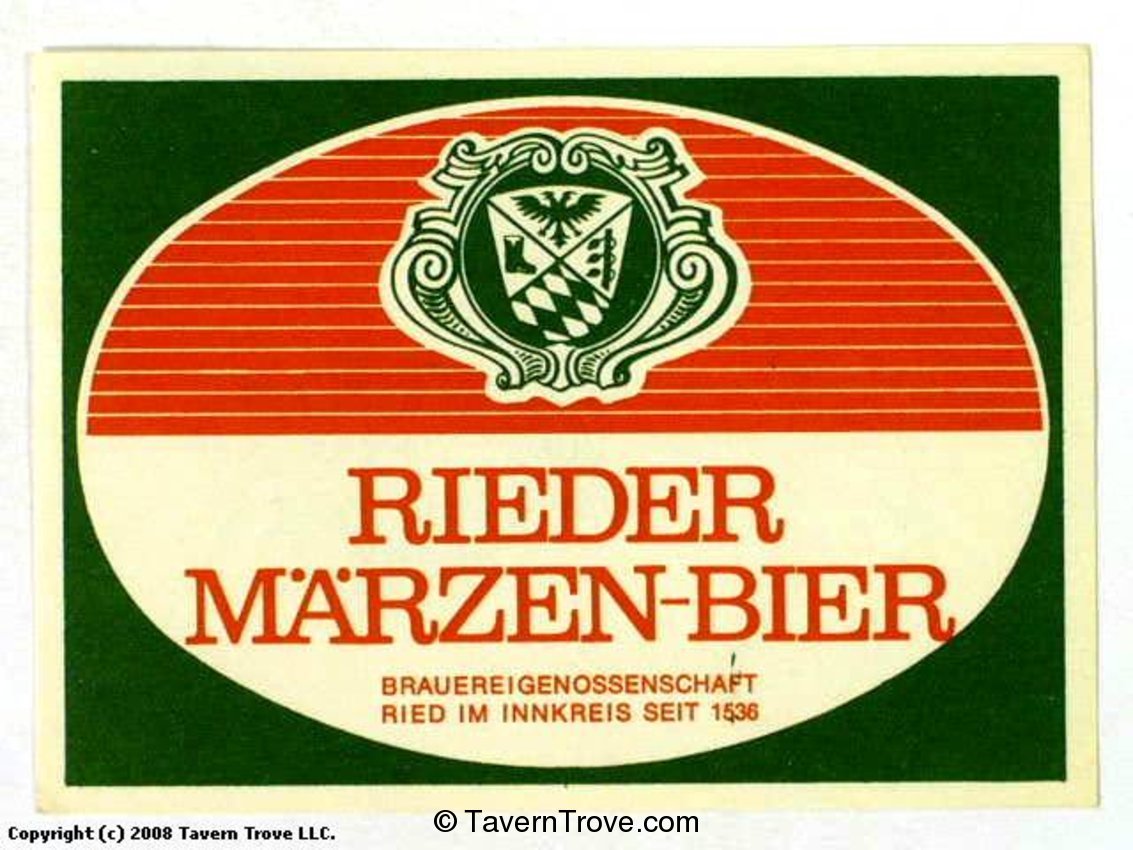 Rieder Märzen Bier