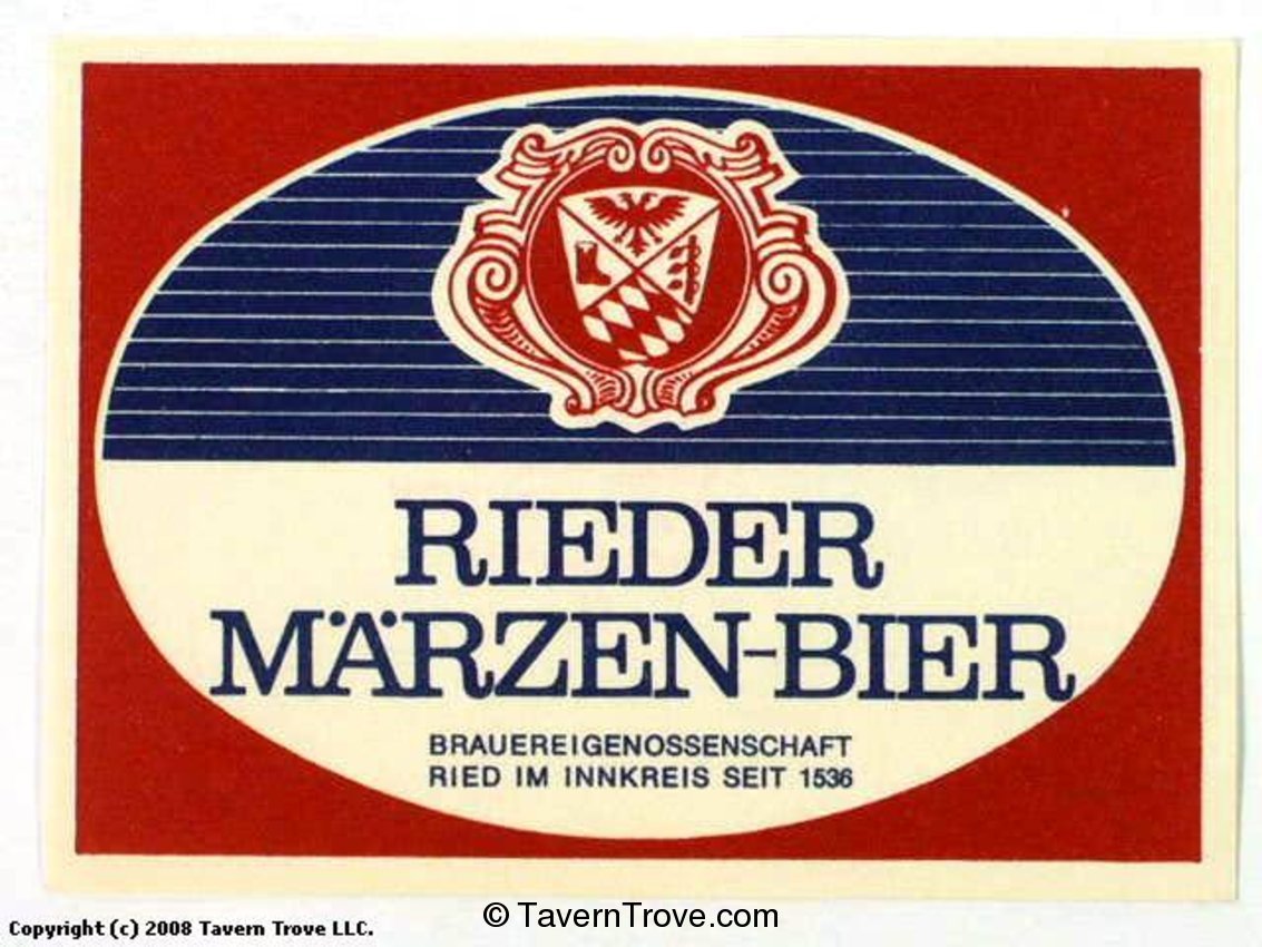 Rieder Märzen Bier