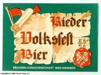 Rieder Volksfest Bier