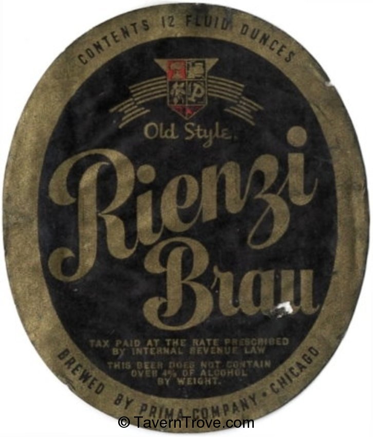 Rienzi Brau Beer