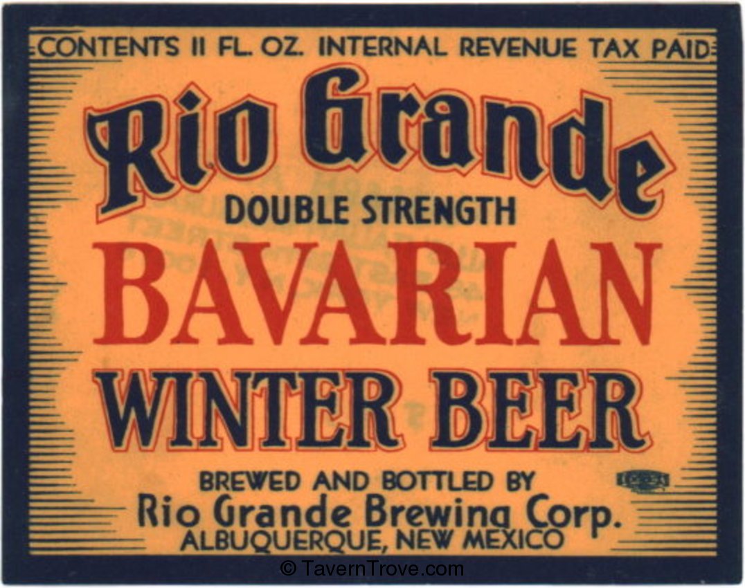 Rio Grande Bavarian Winter Beer