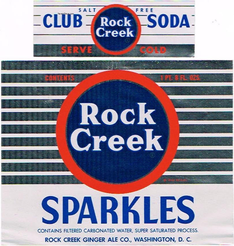 Rock Creek Sparkles Club Soda Washington DC