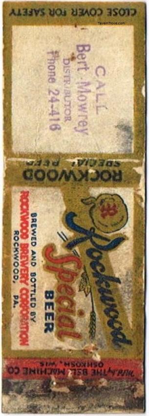 Rockwood Special Beer