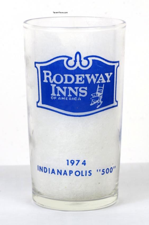 Rodeway Inn Motels Indianapolis 500 4¼ inch ACL Glass