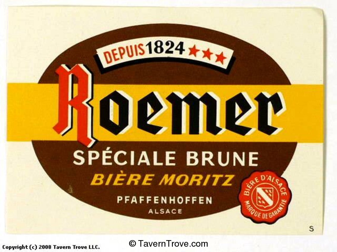 Roemer Spécial Brune Bière
