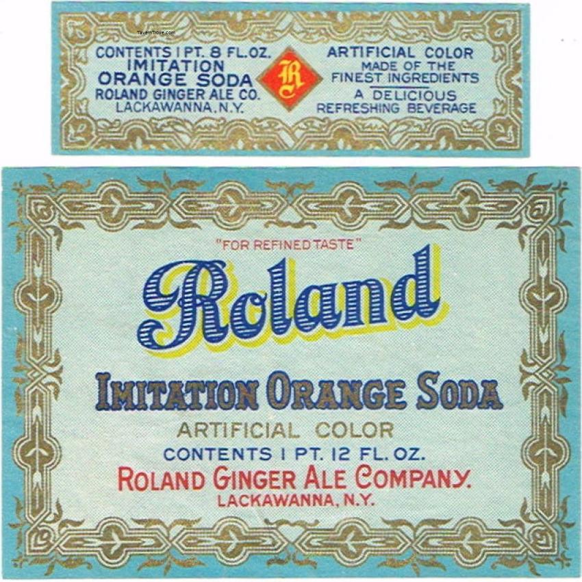 Roland Orange Soda Lackawanna New York