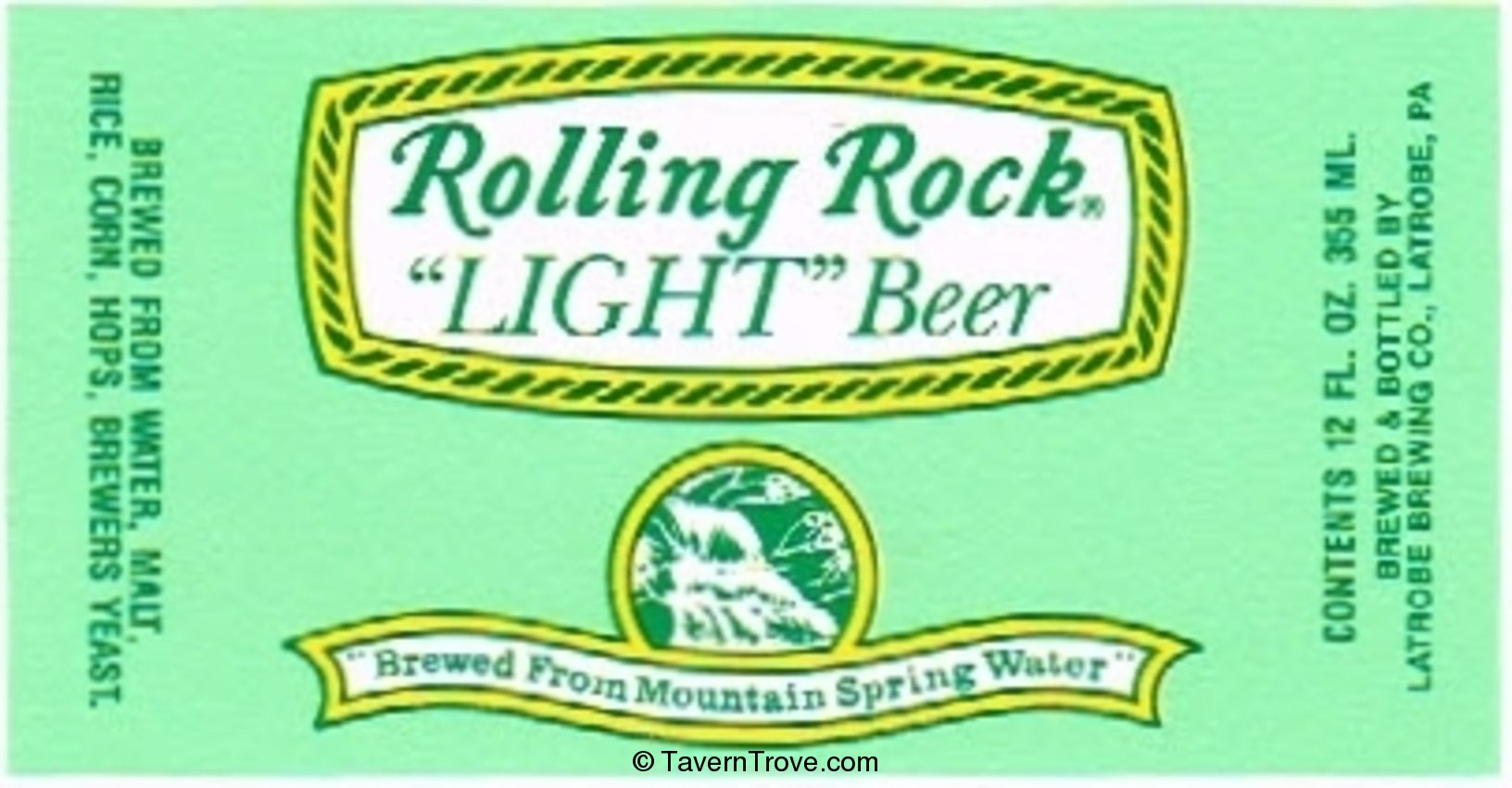 Rolling Rock Light Beer 