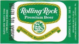Rolling Rock Premium Beer 