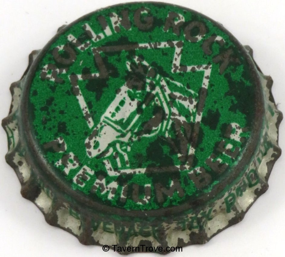 Rolling Rock Beer ~PA half pint tax