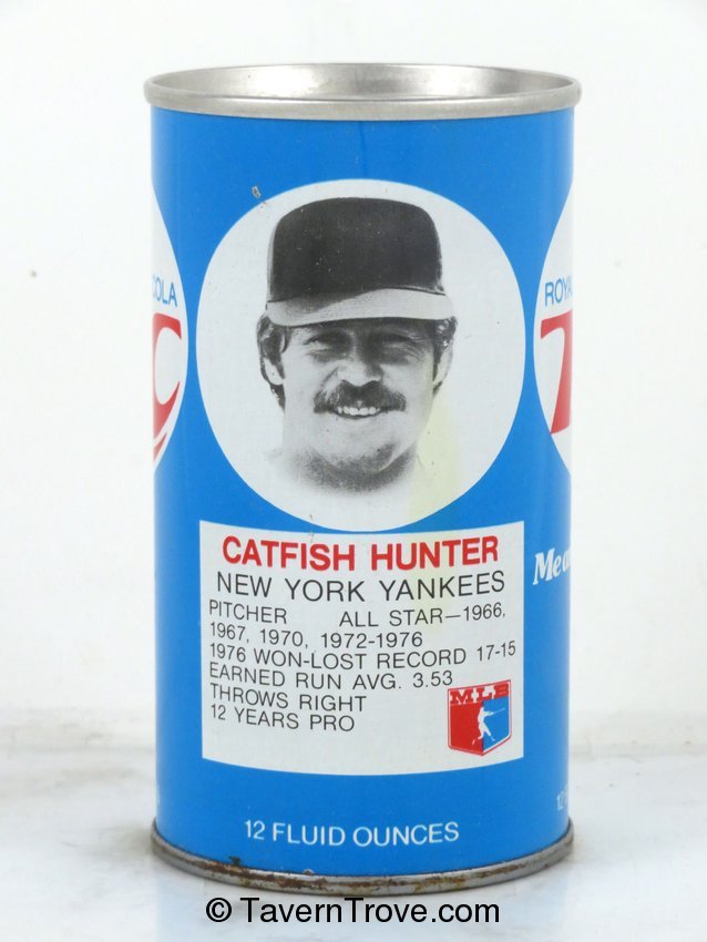 Royal Crown RC Cola Catfish Hunter Yankees Baseball Detroit, Michigan