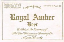 Royal Amber Beer