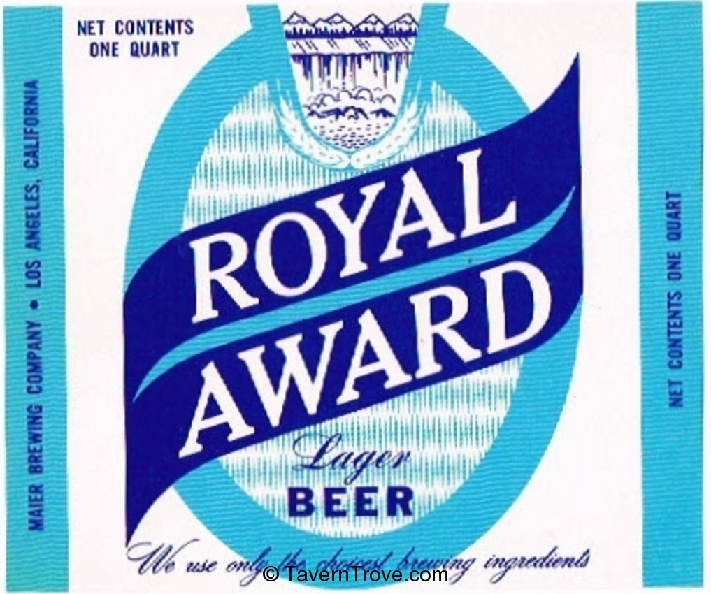 Royal Award Lager Beer 