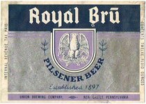 Royal Brū Pilsener Beer