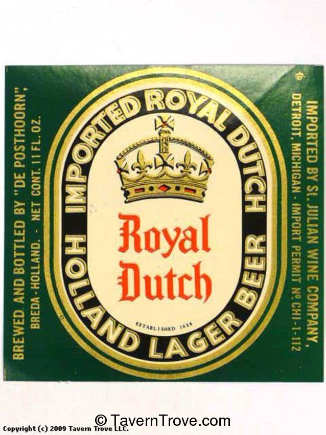 Royal Dutch Holland Lager Beer
