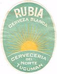 Rubia Cerveza Blanca