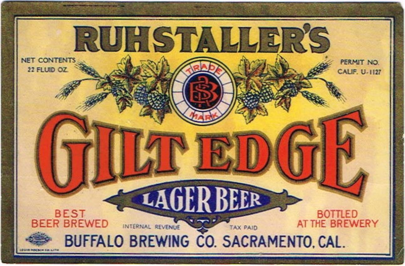 Ruhstaller's Gilt Edge Lager Beer