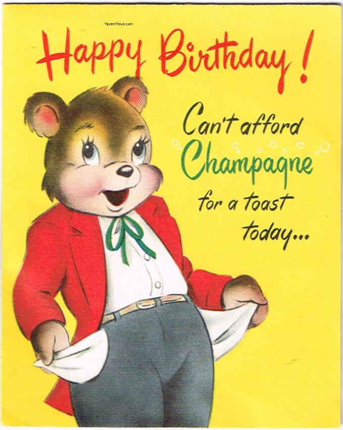 Rupper Knickerbocker Beer Mechanical Greeting Card