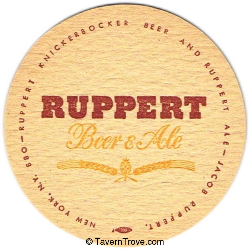 Ruppert Beer & Ale