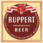Ruppert Knickerbocker Beer