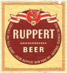 Ruppert Knickerbocker Beer