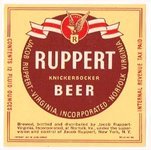 Ruppert Knickerbocker Beer