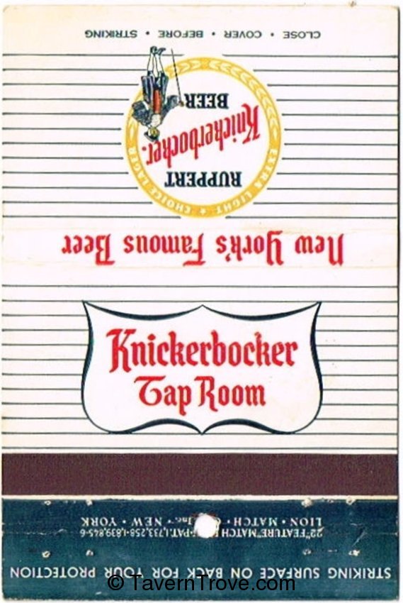 Ruppert Knickerbocker Beer