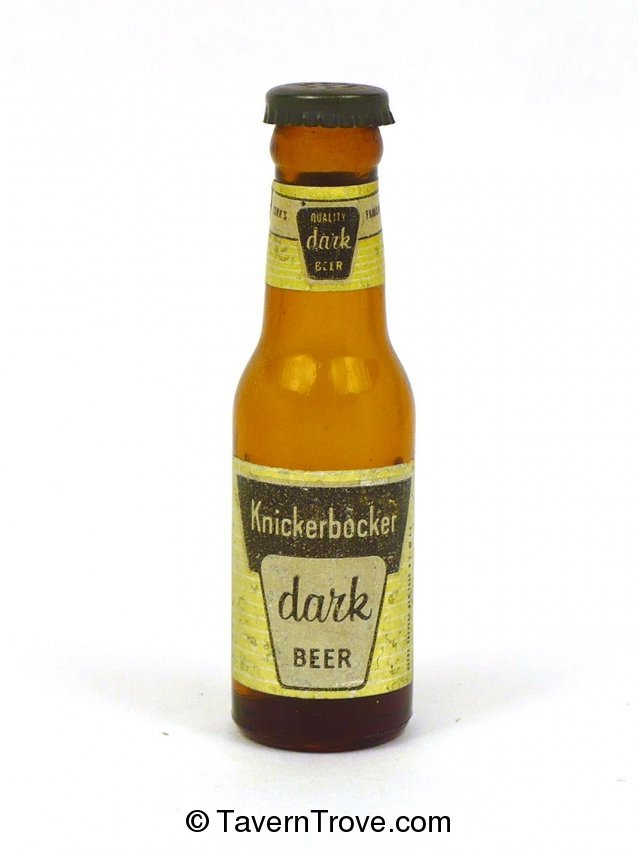 Ruppert Knickerbocker Dark Beer salt shaker