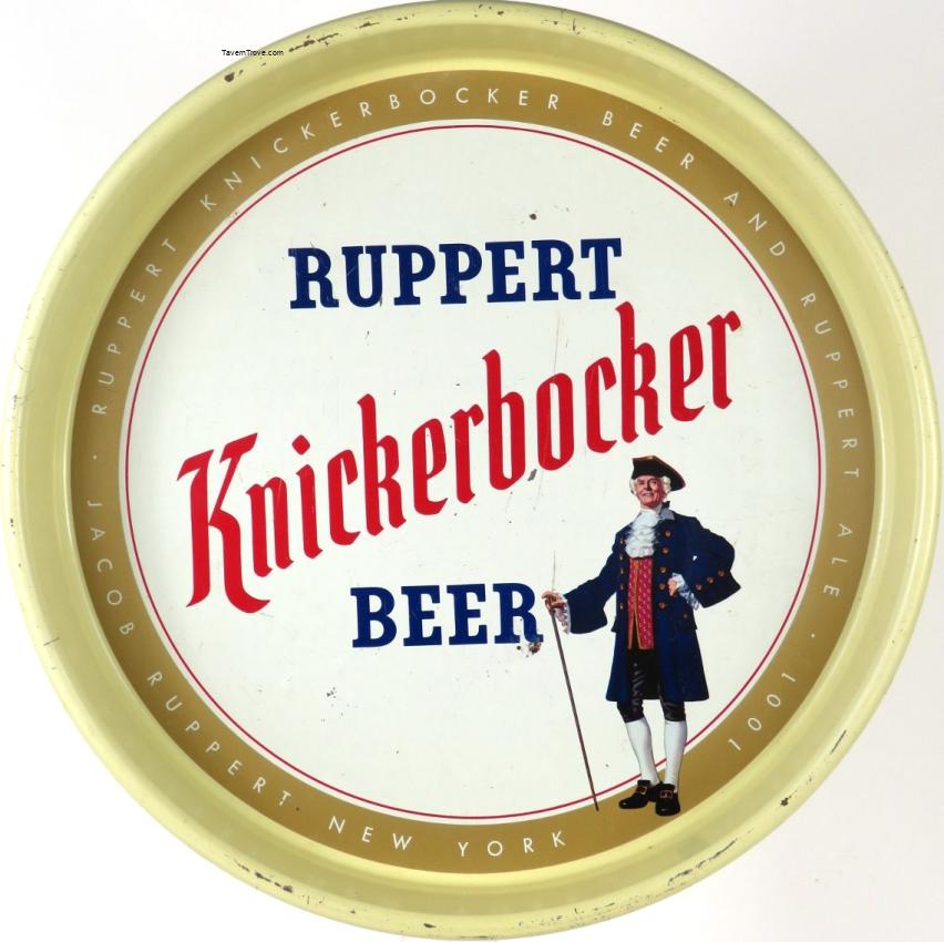 Ruppert Knickerbocker Beer (cream/white)