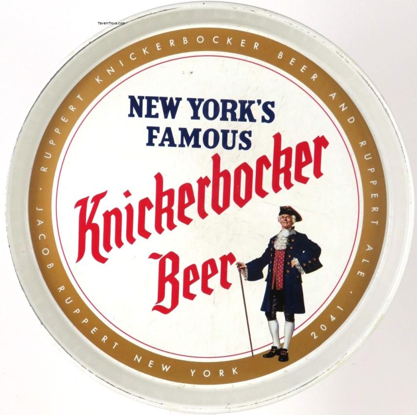 Ruppert Knickerbocker Beer (white/white)