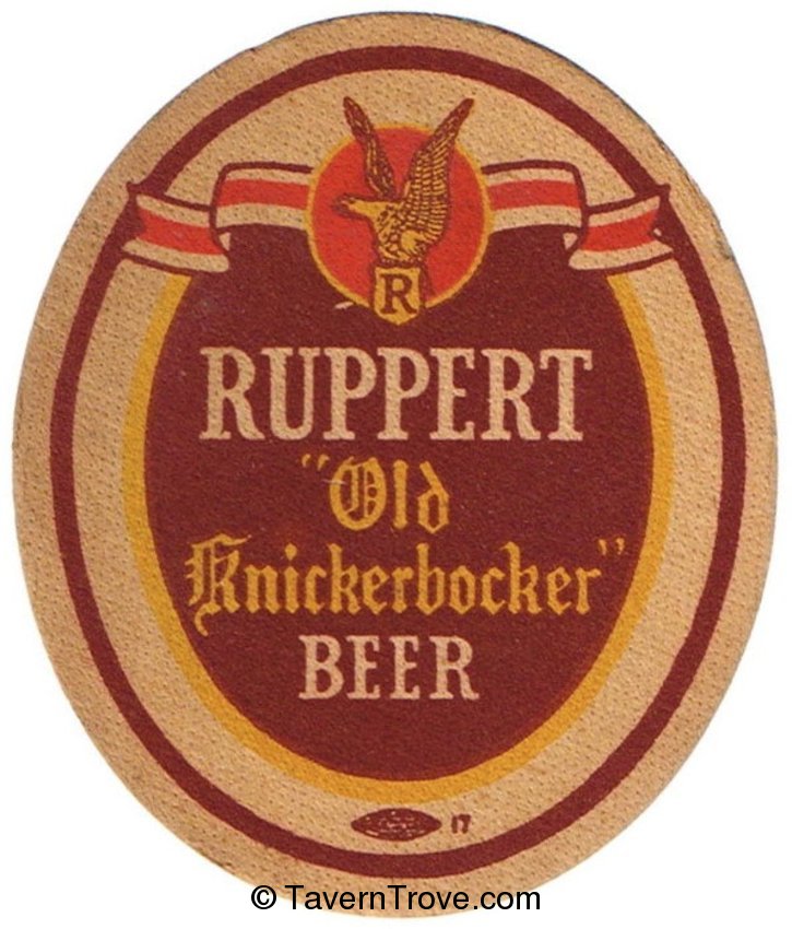 Ruppert Old Knickerbocker Beer