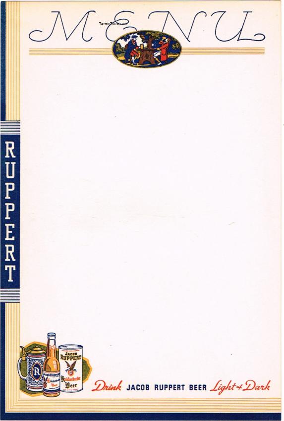 Ruppert Old Knickerbocker Beer