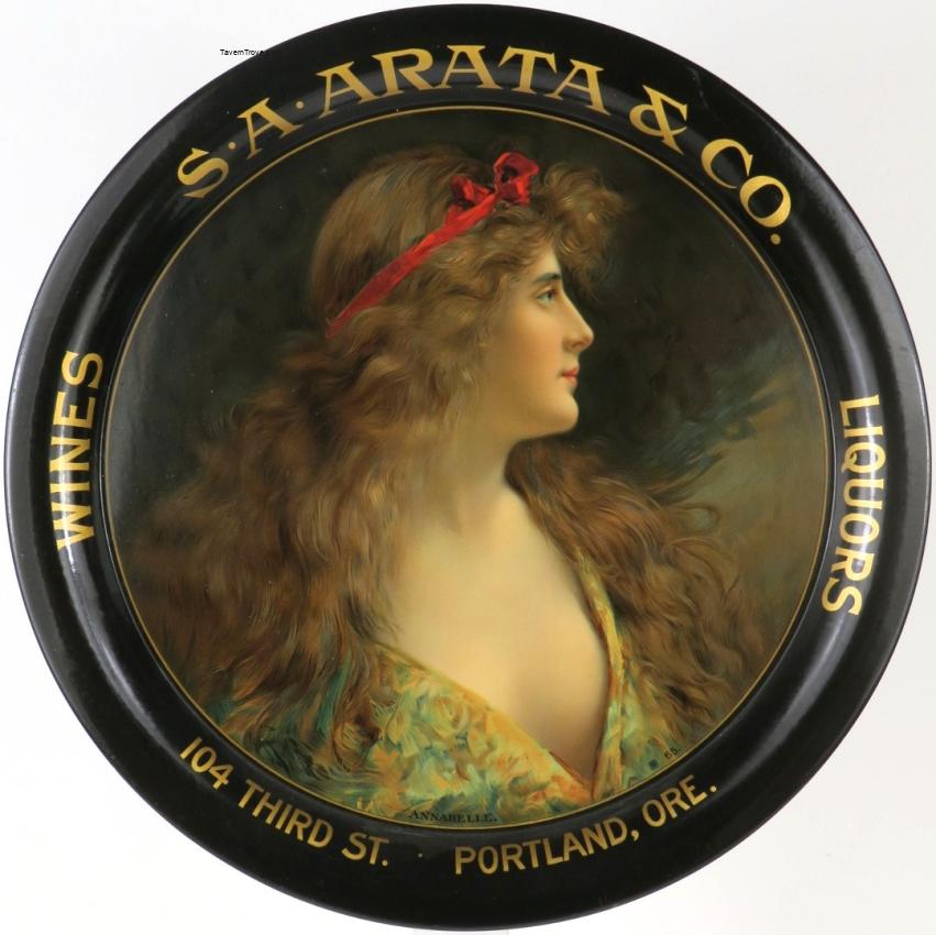 S. A. Arata & Co. Wines and Liquors Portland Oregon 