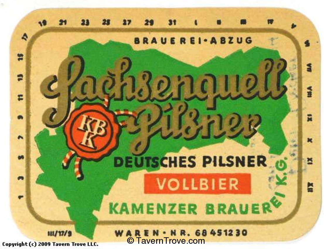 Sachsenquell Pilsner