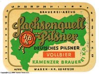 Sachsenquell Pilsner