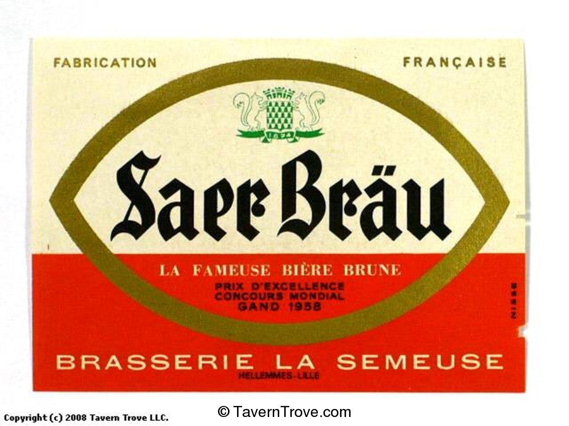 Saer Bräu Bière Brune