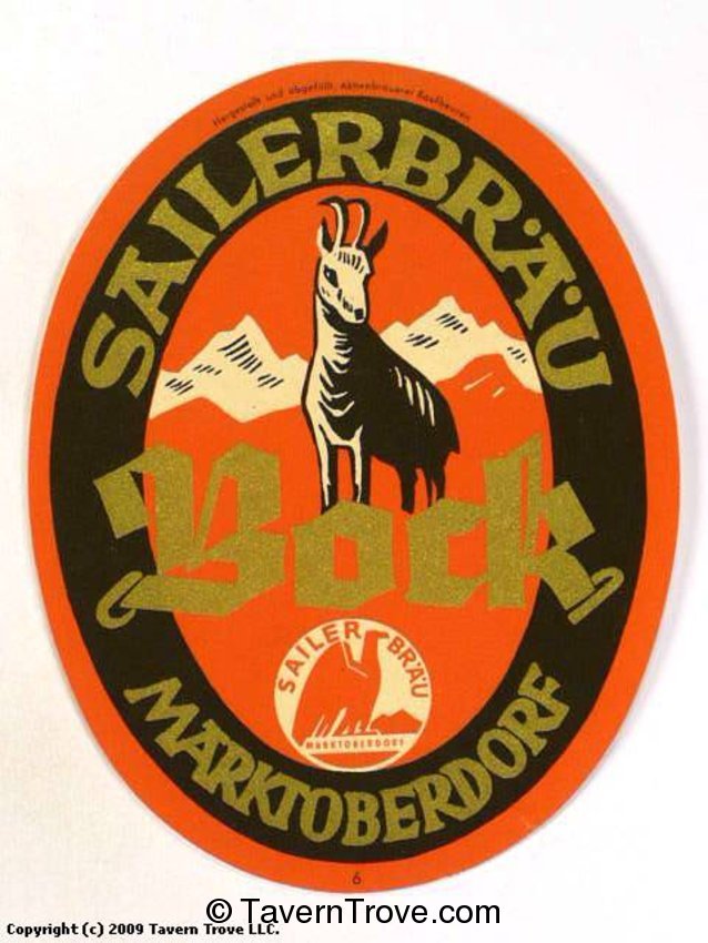 Sailerbräu Bock