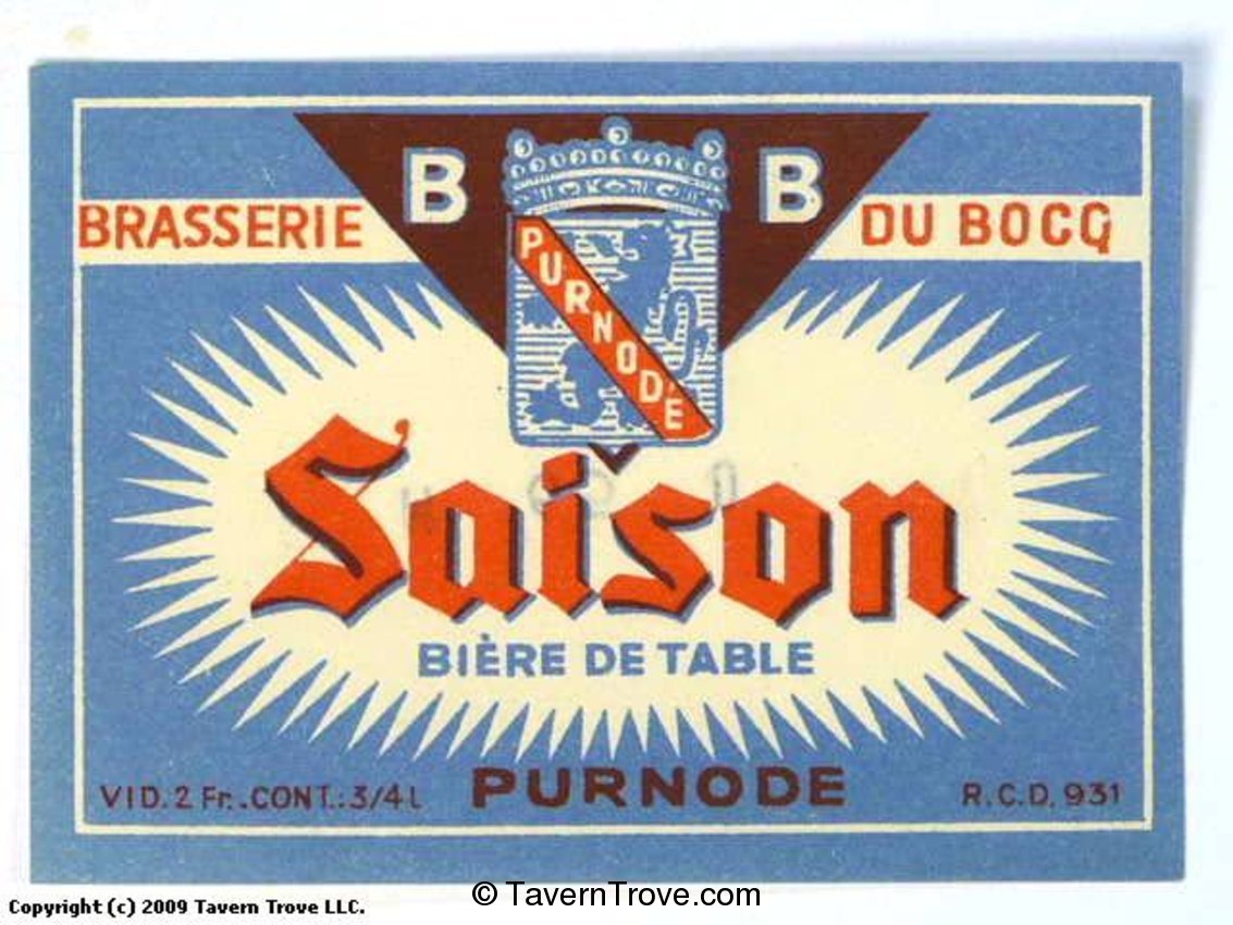 Saison Bière De Table