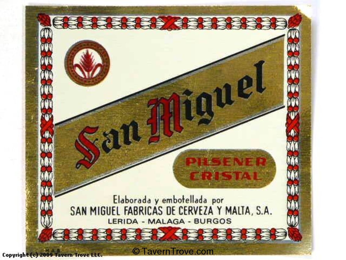 San Miguel Pilsener Cristal