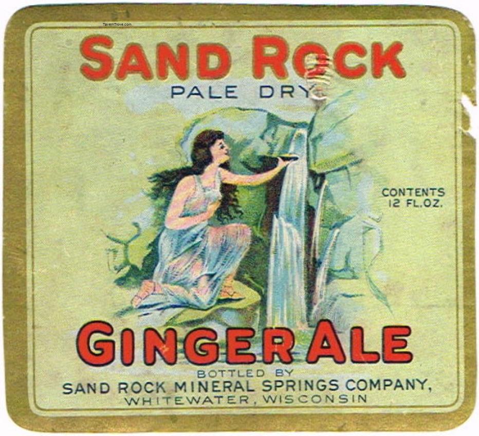 Sand Rock Ginger Ale Whitewater Wisconsin