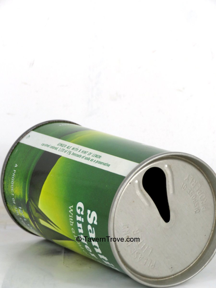 Item 101015 1973 Santiba Ginger Ale Coca Cola 12oz Can Tab Top Can