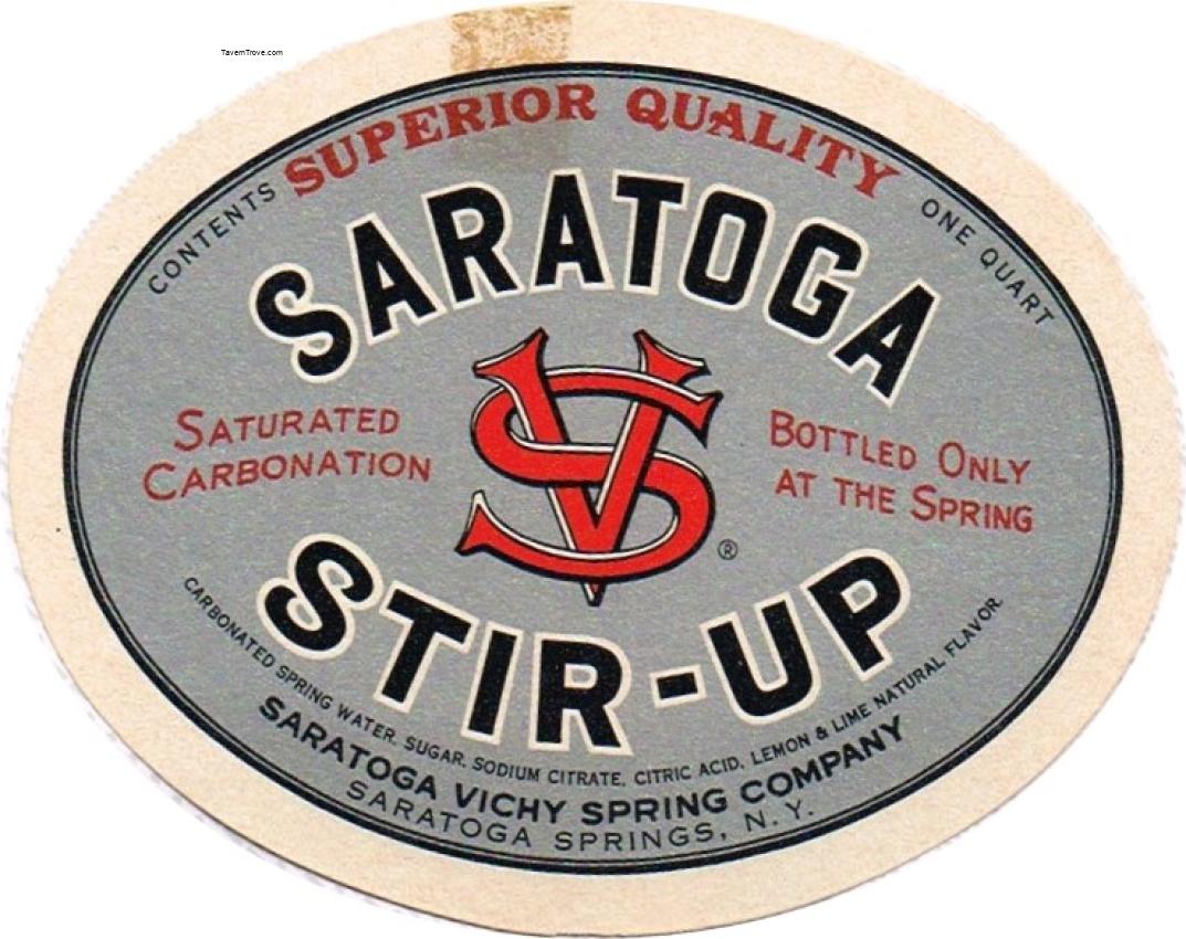 Saratoga Stir-Up Saratoga Vichy Springs New York 32oz