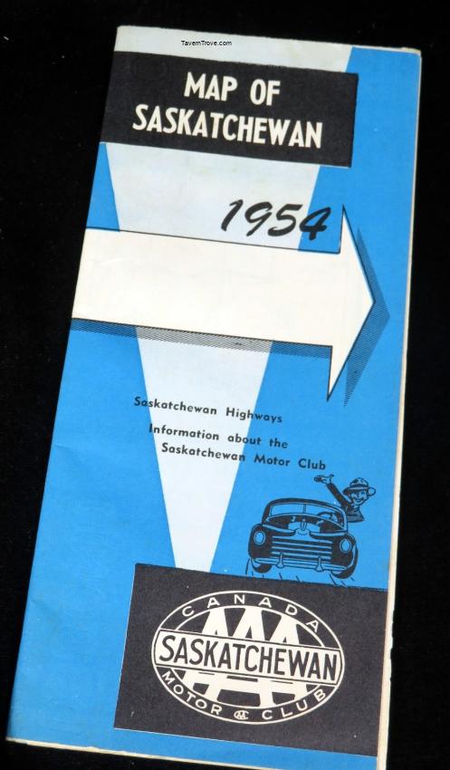 Saskatchewan Canada Road Map Canadian Motor Club